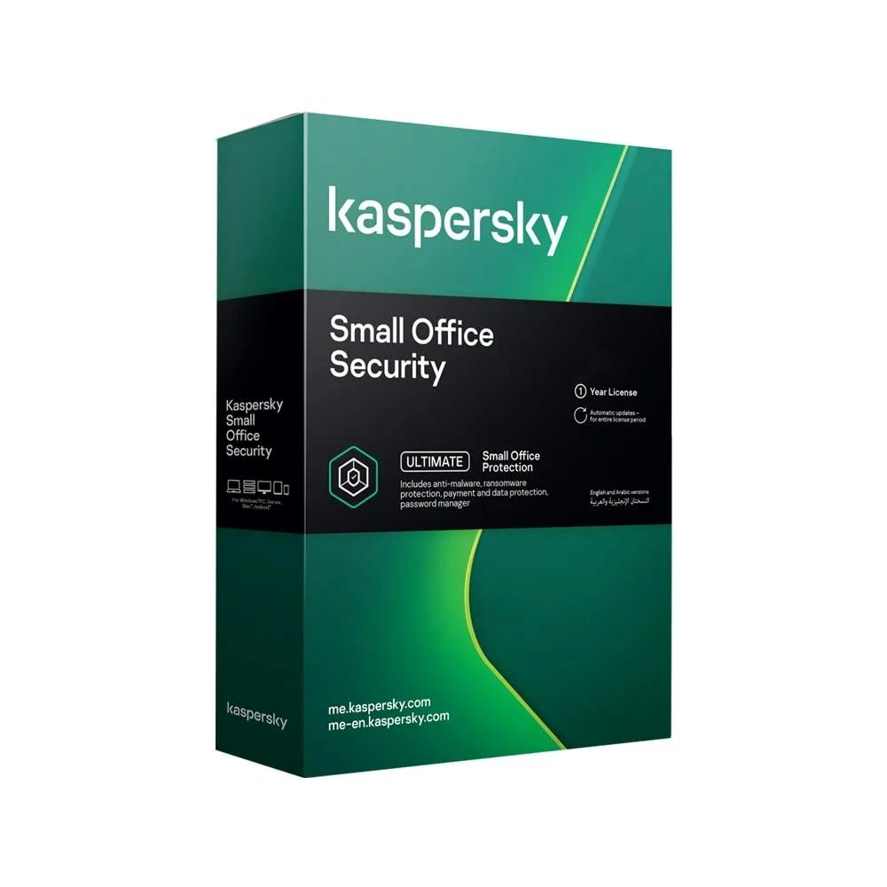 Kaspersky Small Office Security - 1 Server + 10 PCs + 10 Mobile Devices Fast & Light Award-Winning Antivirus Privacy Protection Multi-Platform (Activation Key Only)