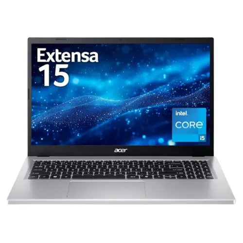 Acer Extensa 215-57-57KQ - 13th Gen Intel Core i5 13420H Processor 8-GB 512-GB SSD Intel UHD Graphics 15.6" FHD ComfyView LED LCD 53Wh Battery Wi-Fi AX (Pure Silver, No OS, NEW)