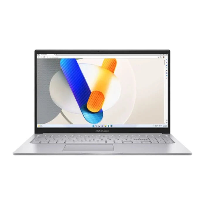 Asus VivoBook 15 X1504VA - Raptor Lake - Intel Core 5 120U Processor 8-GB 512-GB SSD Intel Integrated Graphics 15.6" Full HD 1080p IPS Display DOS (Cool Silver, NEW)