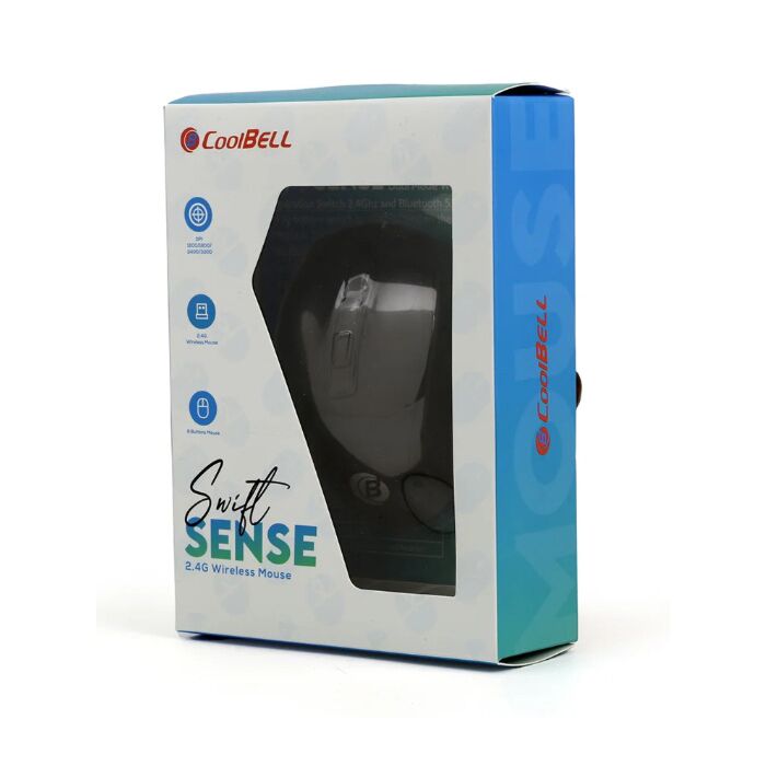 Coolbell Swift Sense Wireless Mouse (Black)