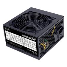 Ease EB550 550W Power Supply - 80 Plus Bronze A-Grade Components Multiple Control IC 20+4 Pin Reliable Capacitors 120mm Fan OVP UVP SCP OCP (Black)