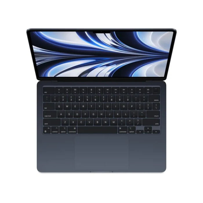 Apple MacBook Air 13 MW123 - Apple M4 Chip 8-Core GPU 10-Core CPU 16GB 256GB SSD 13.6-Inch Liquid Retina with True Tone Display Backlit Magic KB with Touch ID (Midnight, 2025)