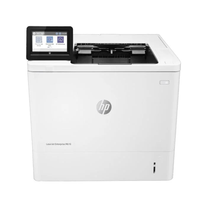 HP LaserJet M610dn Enterprise Monochrome B&W Printer (White)