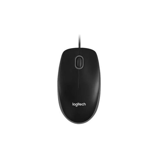 Logitech B100 Optical USB Mouse (Black)