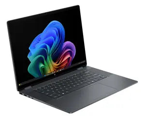 HP OmniBook X Flip 2-in-1 16T-AS000 - Intel Core Ultra 7 256V Processor 16-GB DDR5 512-GB SSD Intel Arc 140V GPU 16" 2K 1920x1200 OLED x360 Touchscreen Backlit KB W11 With Stylus Pen (Eclipse Gray, International Warranty, NEW)
