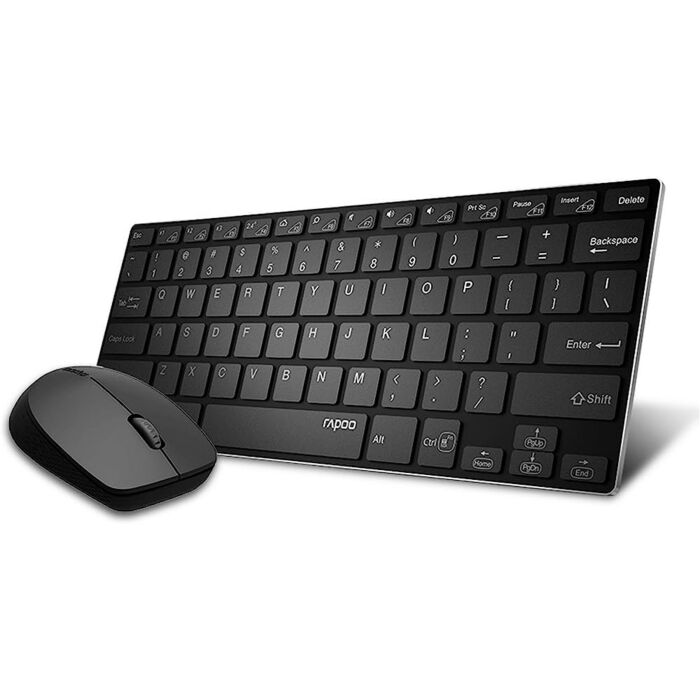 Rapoo 9000M Multi-Mode Wireless Keyboard & Mouse Combo