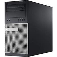 Dell Optiplex 390/790/990 Tower - Intel Core i7 2nd Gen 3.40GHz 4GB DDR3 500GB SATA HDD Intel Q65 Express Chipset (Black/Silver, Refurbished)