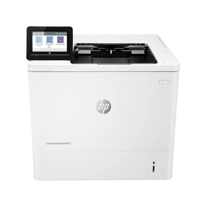 HP LaserJet M612dn Enterprise Monochrome B&W Printer (White)