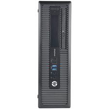HP EliteDesk 600/800 Desktop - Intel Core i5 4th Gen 3.10GHz 4GB DDR3 250GB SATA HDD DVD Rom Built-in Sound LAN (Black, Refurbished)