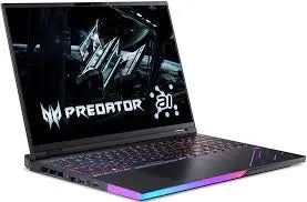 Acer Predator Helios 16 AI PH16-73-95Q8 Intel Core Ultra 9 275HX 64GB DDR5 2TB SSD 16" WQXGA OLED 240Hz RTX 5090 24GB Backlit KB Win11 Home Black (Official Warranty)