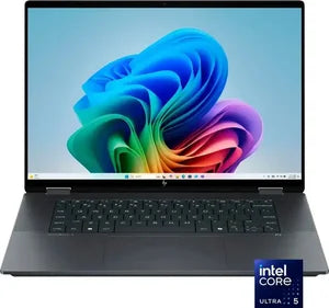 HP OmniBook X Flip 16-AS0013DX - Intel Core Ultra 5 226V Processor 16-GB DDR5 512-GB SSD Intel Arc 130V 8GB Graphics 16" 2K x360 Touchscreen Backlit KB W11 (Eclipse Gray, International Warranty, NEW)