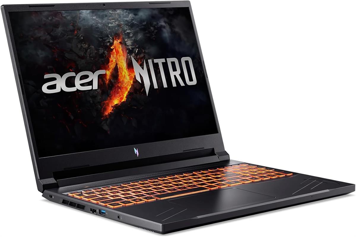 Brand New! Acer Nitro V 16 ANV16-41-R34Z Gaming Laptop AMD Ryzen 7-8845HS 16GB RAM DDR5 512GB SSD NVIDIA RTX 4050 6GB Graphics Card 16″ WUXGA IPS 165Hz Win 11 (1 Year Official Card Warranty) ( On Order)