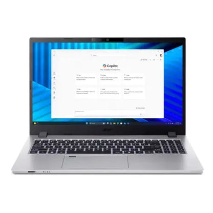 Acer Travel Mate P2 15 TMP215-55-G2-73AH - Intel Core Ultra 7 255U Processor 8-GB 512-GB SSD Intel Integrated Graphics 15.6" FHD IPS SlimBezel 53Wh Battery Wi-Fi 6E (Pure Silver, 1 Year Warranty, NEW)