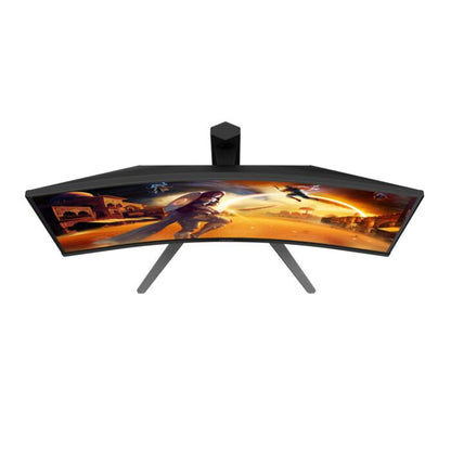 AOC C27G4H 27" Full HD 1080p 180Hz Curved Frameless LED Gaming Monitor (Black, 1 Year Direct Local Warranty, NEW)