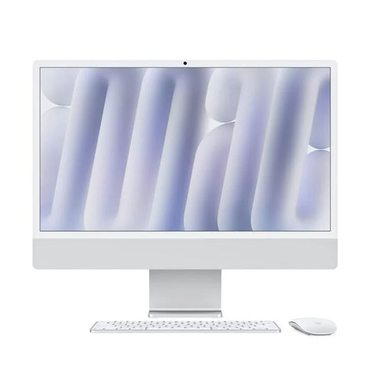 Apple iMac Z1E2000D1 - M4 Chip 8-Core CPU 16-GB 1-TB SSD 24-Inch 4.5K Retina Display 8-Core GPU Magic Mouse & Magic Keyboard Included MAC OS (Silver, 2024)