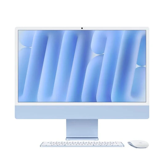 Apple iMac Z1EQ000MS - M4 Chip 10-Core CPU 32-GB 1-TB SSD 24-Inch 4.5K Retina Display 10-Core GPU Magic Mouse & Magic Keyboard Included MAC OS (Blue, 2024)