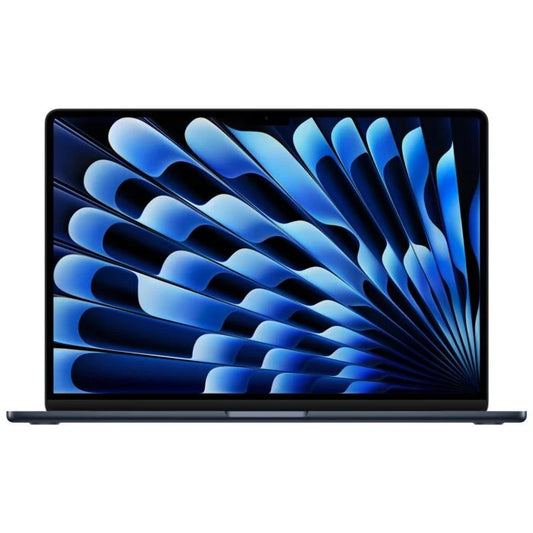 Apple MacBook Air 15 MW1L3 - Apple M4 Chip 10-Core CPU 10-Core GPU 16GB 256GB SSD 15.3-Inch Liquid Retina Display with IPS Technology Backlit Magic KB with Touch ID (Midnight, 2025)