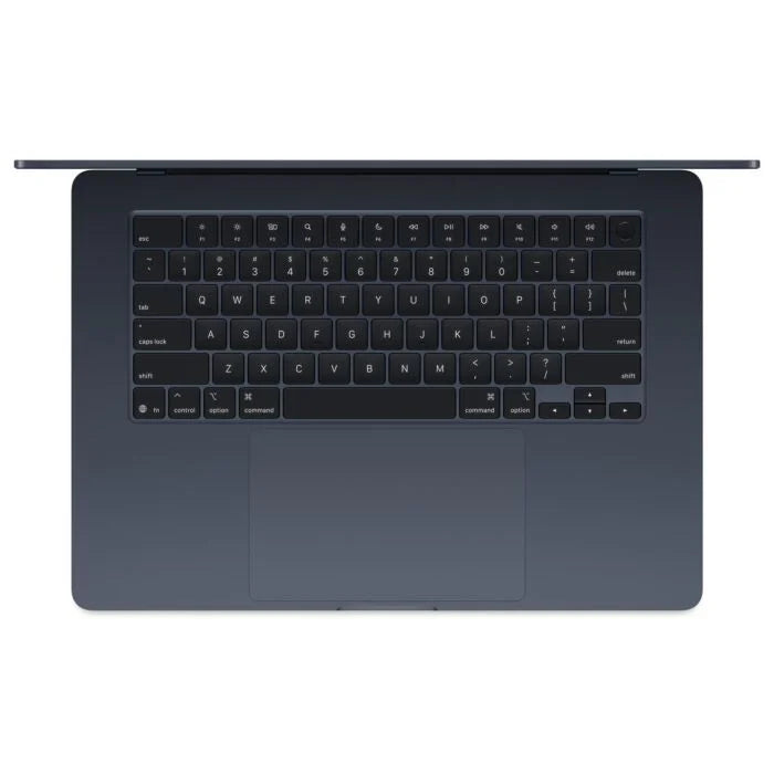 Apple MacBook Air 15 MW1L3 - Apple M4 Chip 10-Core CPU 10-Core GPU 16GB 256GB SSD 15.3-Inch Liquid Retina Display with IPS Technology Backlit Magic KB with Touch ID (Midnight, 2025)