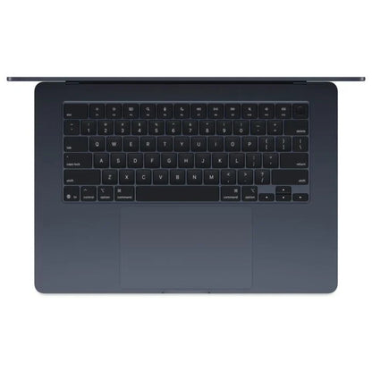 Apple MacBook Air 15 MW1L3 - Apple M4 Chip 10-Core CPU 10-Core GPU 16GB 256GB SSD 15.3-Inch Liquid Retina Display with IPS Technology Backlit Magic KB with Touch ID (Midnight, 2025)