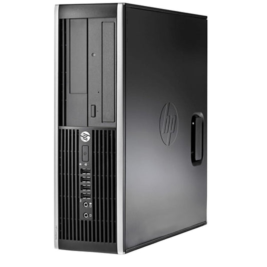 HP Elite 6200/8200 Desktop - Intel Core i3 2nd Gen 4GB DDR3 250GB SATA HDD (Black/Silver, Refurbished)