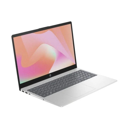 HP 15 FD0133wm - Alder Lake N - Intel Core i3 N305 (8-Core) Processor 8-GB 256-GB SSD Intel UHD GC 15.6" Full HD 1080p IPS 300nits Display FP Reader W11 (Natural Silver, NEW)