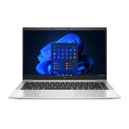 HP EliteBook 840 G8 - Tiger Lake - 11th Gen Core i7 1185G7 QuadCore Processor 16GB 256GB SSD Intel Iris Xe Graphics 14" Full HD 1080p IPS 60Hz Display B&O Play Backlit KB W10 Pro (Silver, Used)