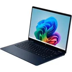 HP OmniBook X Flip 14-FM0023DX - Intel Core Ultra 7 256V Processor 16-GB DDR5 1-TB SSD Intel Arc Graphics 14" 2K 1920x1200 x360 Touchscreen Backlit KB W11 (Blue, International Warranty, NEW)