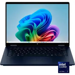 HP OmniBook X Flip 14-FM0023DX - Intel Core Ultra 7 256V Processor 16-GB DDR5 1-TB SSD Intel Arc Graphics 14" 2K 1920x1200 x360 Touchscreen Backlit KB W11 (Blue, International Warranty, NEW)