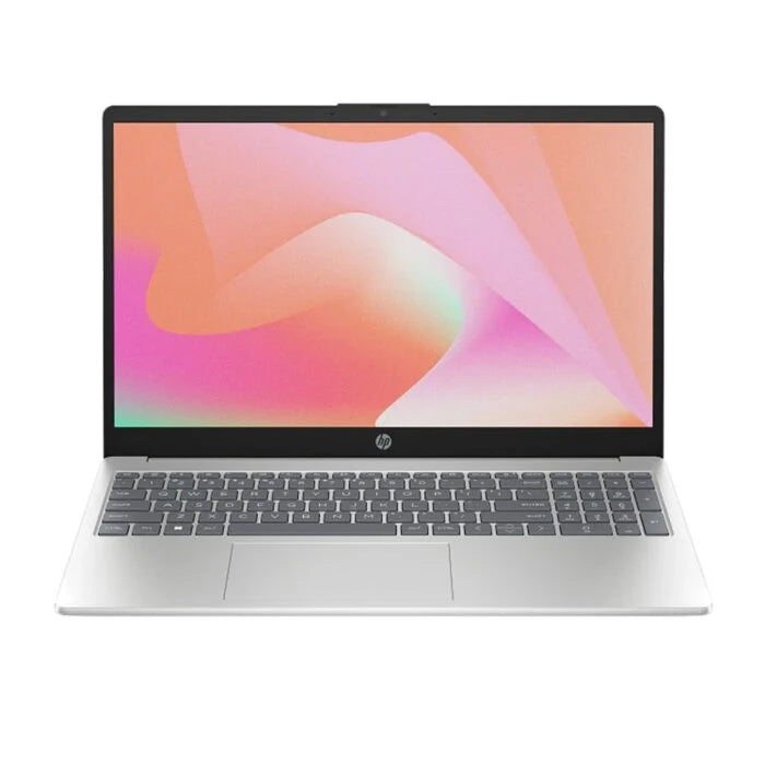 HP 15 FD0557nia - Raptor Lake - 13th Gen Core i7 1355u Processor 8-GB 512-GB SSD Intel Iris Xe Graphics 15.6" Full HD 1080p 250nits MicroEdge Display Backlit KB (Natural Silver, NEW)