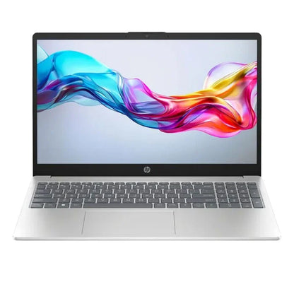 HP 15 FD0531/FD0532nia - Raptor Lake - 13th Gen Core i3 1315U Processor 4-GB 256-GB SSD Intel® UHD Graphics 15.6" Full HD 1080p MicroEdge AG Display Backlit KB (Natural Silver, NEW)