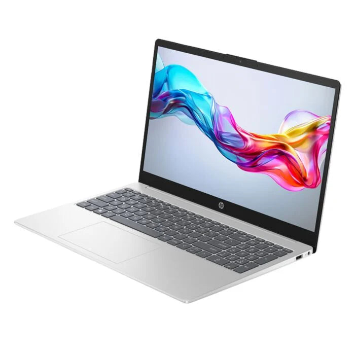 HP 15 FD0531/FD0532nia - Raptor Lake - 13th Gen Core i3 1315U Processor 4-GB 256-GB SSD Intel® UHD Graphics 15.6" Full HD 1080p MicroEdge AG Display Backlit KB (Natural Silver, NEW)