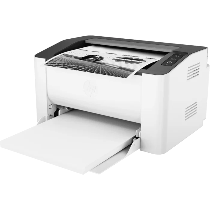 HP Laser 108W Monochrome Wi‑Fi & USB Printer (White)