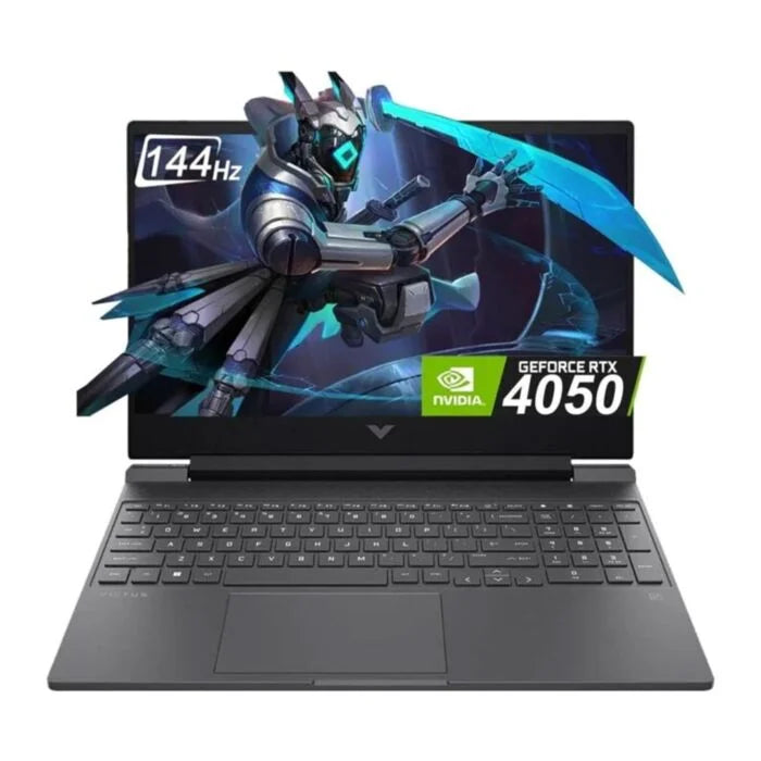 HP Victus 15 FA2738TX - Raptor Lake - 13th Gen Core i5 13420H Processor 16-GB 512-GB SSD 6-GB NVIDIA GeForce RTX 4050 GDDR6 GC 15.6" Full HD 1080p IPS 144Hz MicroEdge AG Display DTS:X® Ultra Audio BKB W11 (Mica Silver, HP Direct Local Warranty, NEW)
