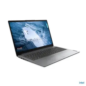Lenovo IdeaPad 1 15IRU7 - 13th Gen Intel Core i5 1335U Processor 16-GB DDR4 256-GB SSD Intel Iris Xe Graphics 15.6" FHD 1920x1080 W11 Home (Cloud Grey, International Warranty, NEW)