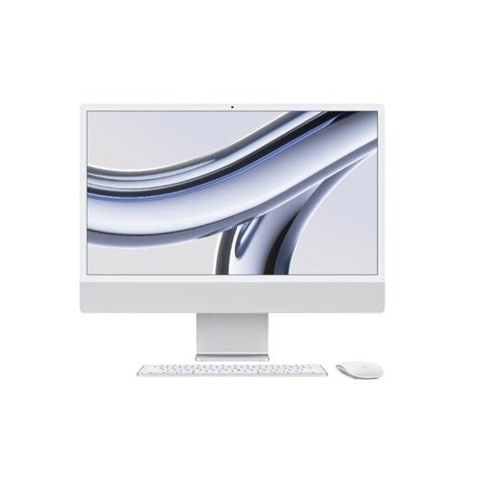Apple iMac Z19D0019T - M3 Chip 8 Core CPU 16GB 512GB SSD 24-Inch 4.5K Retina Display 10 Core GPU Magic Mouse & Magic Keyboard Included MACOS (Silver, 2023)