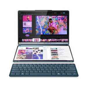Lenovo Yoga Book 9 13IMU9 - Intel Core Ultra 7 155U Processor 16-GB DDR5 1-TB SSD Integrated Intel Graphics 2x 13.3" 2.8K 2880x1800 OLED 400nits 100% DCI-P3 Eyesafe Dolby Vision DisplayHDR True Black 500 x360 Touch W11 Home