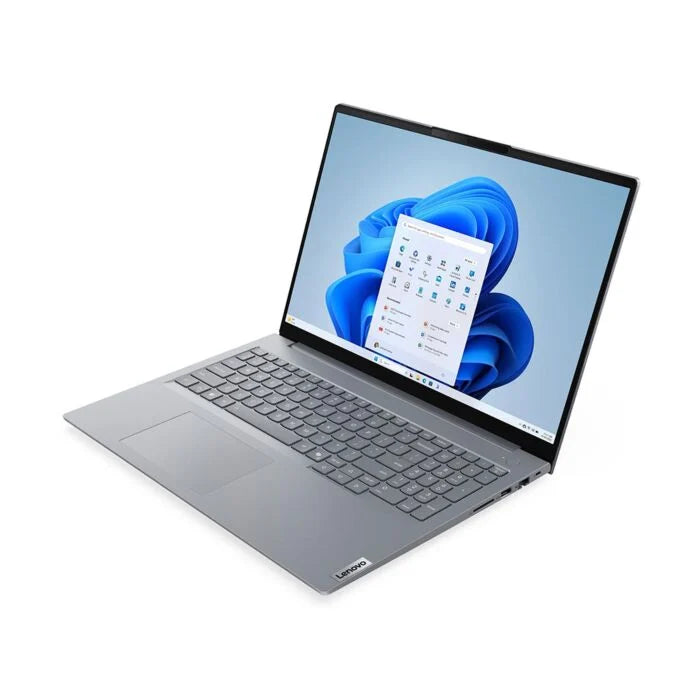 Lenovo ThinkBook 16 G8 - Intel Core 5 210H 8-Core Processor 8-GB 512-GB SSD Intel Integrated Graphics 16" WUXGA 1200p IPS AG Display Dolby Audio Backlit KB FP Reader TPM 2.0 (Bag Included, Arctic Grey, Lenovo Direct Local Warranty, NEW)