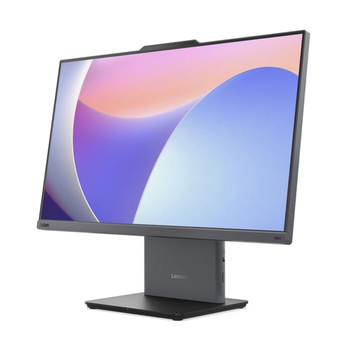 Lenovo ThinkCentre Neo 50a 24 Gen 5 AIO PC - 13th Generation Core i5-13420H Processor 8-GB 512-GB SSD Intel UHD Graphics 23.8" Full HD 1080p Touchscreen IPS 250nits AG Display TPM (Luna Grey, Lenovo 1 Year Direct Local Warranty, NEW)