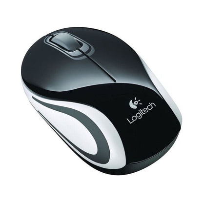 Logitech M187 Wireless Mini Mouse (Black)