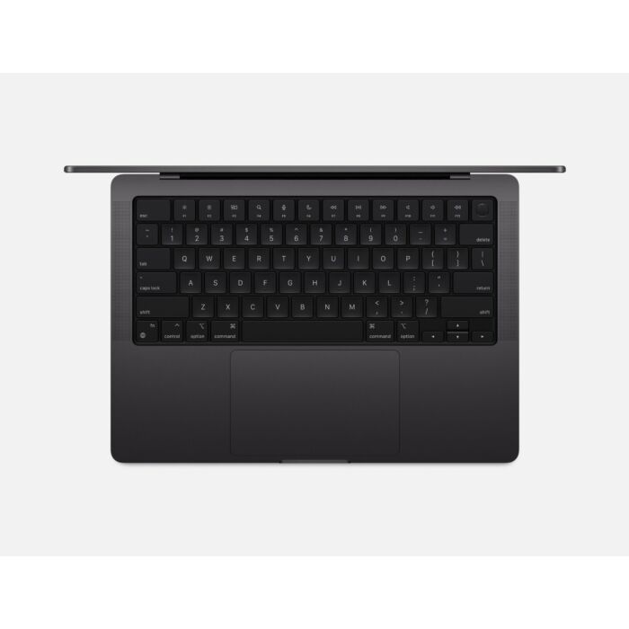 Apple MacBook Pro 14 MX2H3 - Apple M4 Pro Chip 12-Core CPU 16-Core GPU 24GB 512GB SSD 14-Inch Liquid Retina XDR Screen Display Backlit Magic KB with Touch ID (Space Black, 2024)
