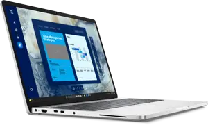 Dell Pro 16 PC16250 - Intel Core Ultra 7 255U Processor 16-GB DDR5 512-GB SSD Intel Graphics 16" FHD+ IPS 300nits Anti-Glare Backlit KB W11 (Platinum Silver, International Warranty, NEW)