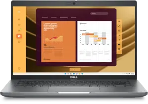 Dell Latitude 5450 - Intel Core Ultra 5 135U vPro Processor 16-GB DDR5 256-GB SSD Integrated Intel Graphics 14" FHD 1920x1080 Backlit KB W11 (Grey, International Warranty, NEW)