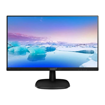 Philips 243V7QJAB 24-Inch Full HD 1080p 60Hz IPS Panel Borderless Monitor (Black)