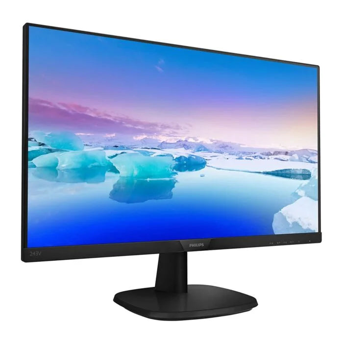 Philips 243V7QJAB 24-Inch Full HD 1080p 60Hz IPS Panel Borderless Monitor (Black)