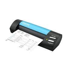 Plustek MobileOffice S602 Portable Document Scanner - 1200 DPI 5.5 Sec Color A6 USB Powered TWAIN WIA Searchable PDF (Black/Blue)