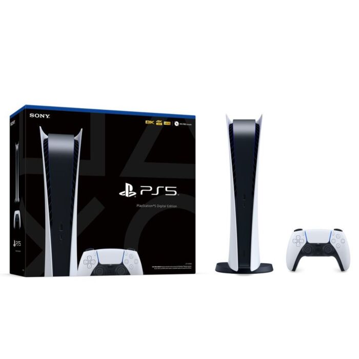 Sony PlayStation 5 - 825GB 8K Ultra HD Console (Asian, Digital Version)