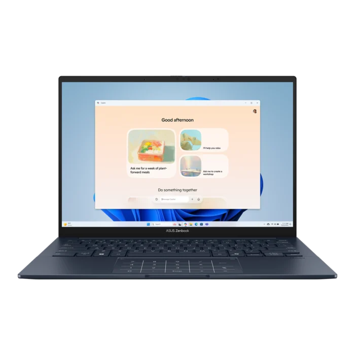 Asus Zenbook 14 UX3405MA - Intel Core Ultra 9 185H Processor 16-GB 1-TB SSD Intel Arc Graphics 14.0" WUXGA 1200p OLED Touchscreen Display Backlit KB W11 (Ponder Blue, 2 Year Asus Direct Local Warranty)