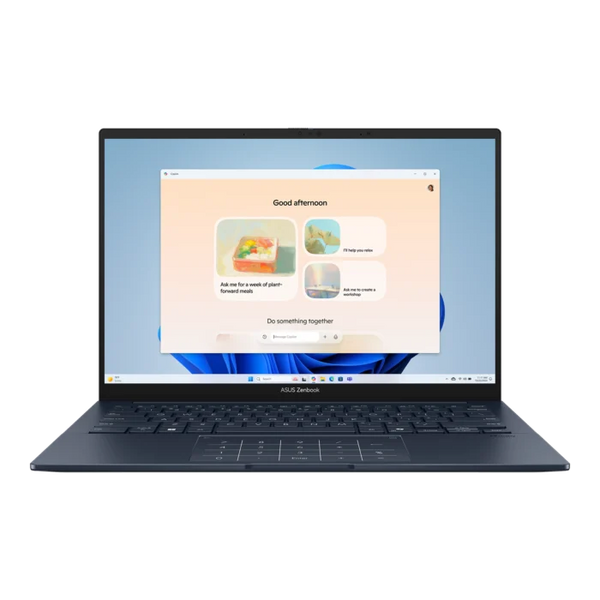 Asus Zenbook 14 UX3405MA - Intel Core Ultra 9 185H Processor 16-GB 1-TB SSD Intel Arc Graphics 14.0" WUXGA 1200p OLED Touchscreen Display Backlit KB W11 (Ponder Blue, 2 Year Asus Direct Local Warranty)