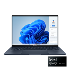 Asus Zenbook 13 UX5304MA-NQ040W - Intel Core Ultra 7 155U Processor 16-GB DDR5 1-TB SSD Intel Graphics 13.3" 3K OLED 2880x1800 HDR True Black 600 Backlit KB W11 (Ponder Blue, Official Warranty, NEW)